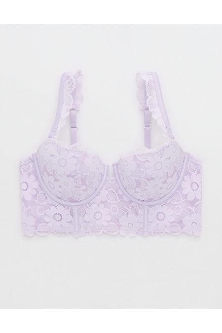 Show Off Real Lace Balconette Bra Women's Product Image