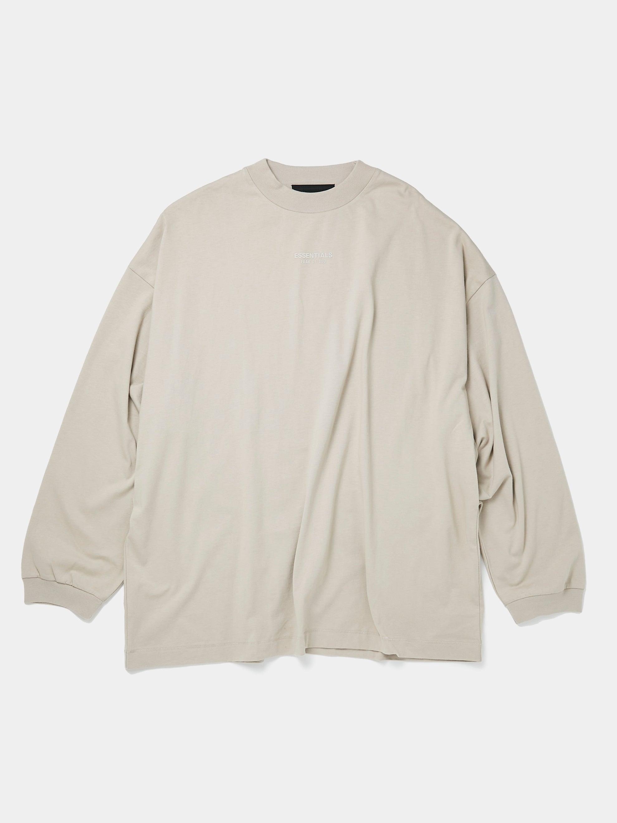 Essentials LS Tee (Silver Cloud) Product Image