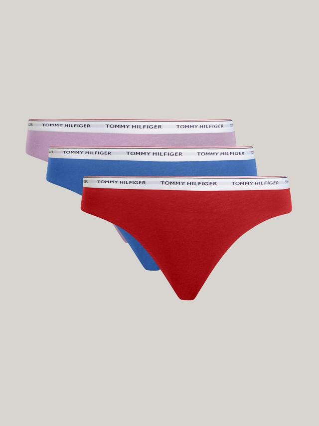 Tommy Hilfiger Women's Logo Mix Bikini Brief 3-Pack Product Image