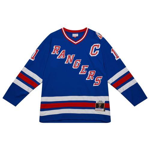 Mitchell & Ness Mens Mark Messier Mitchell & Ness Rangers 1993 Jersey - Mens Black/Black Product Image