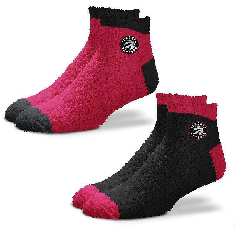 Womens For Bare Feet Toronto Raptors 2-Pack Team Sleep Soft Socks Product Image