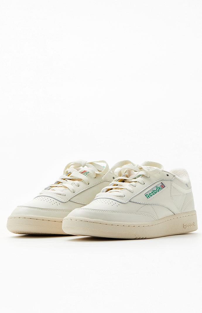 Reebok Mens Reebok Club C 85 Vintage - Mens Shoes Green/White Product Image