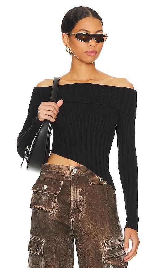 Regina Off Shoulder Sweater Product Image