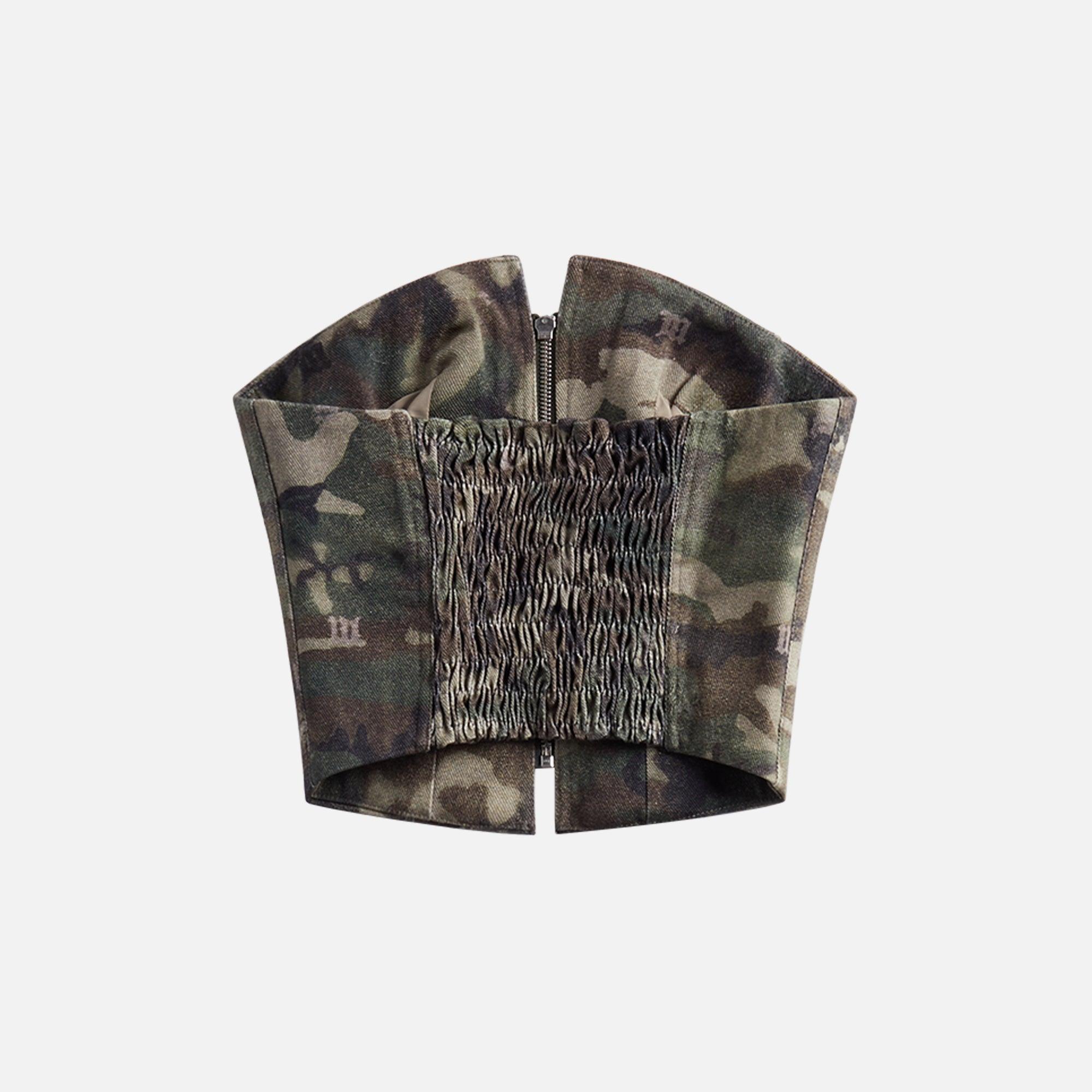 MISBHV Corset Top - Camo Female Product Image