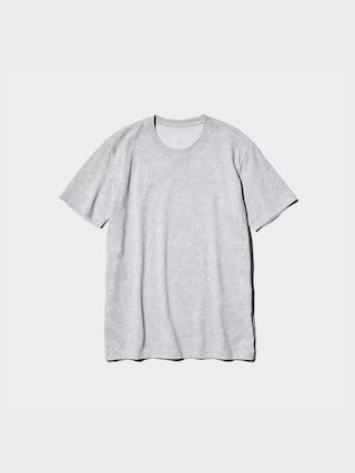 Mens Dry Color T-Shirt Gray Large UNIQLO US Product Image