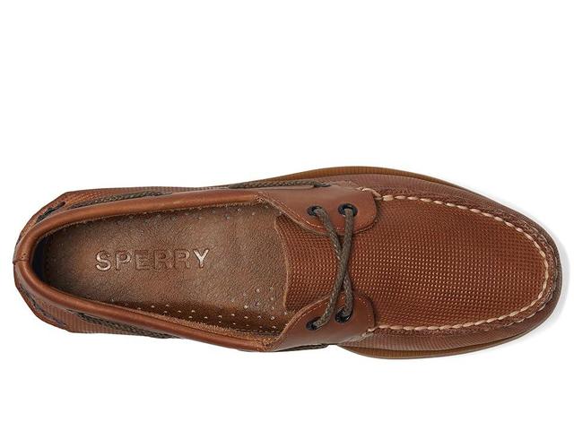 Sperry Authentic Original 2-Eye Seasonal (Tan Debossed) Men's Lace-up Boots Product Image