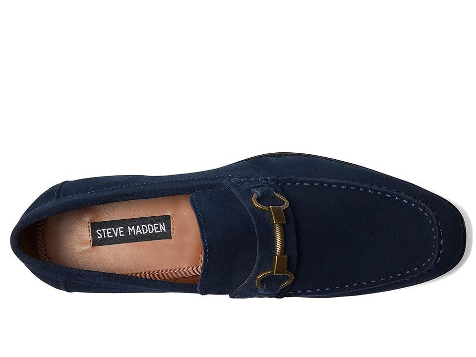 Steve Madden Gaddis (Navy Suede) Men's Shoes Product Image