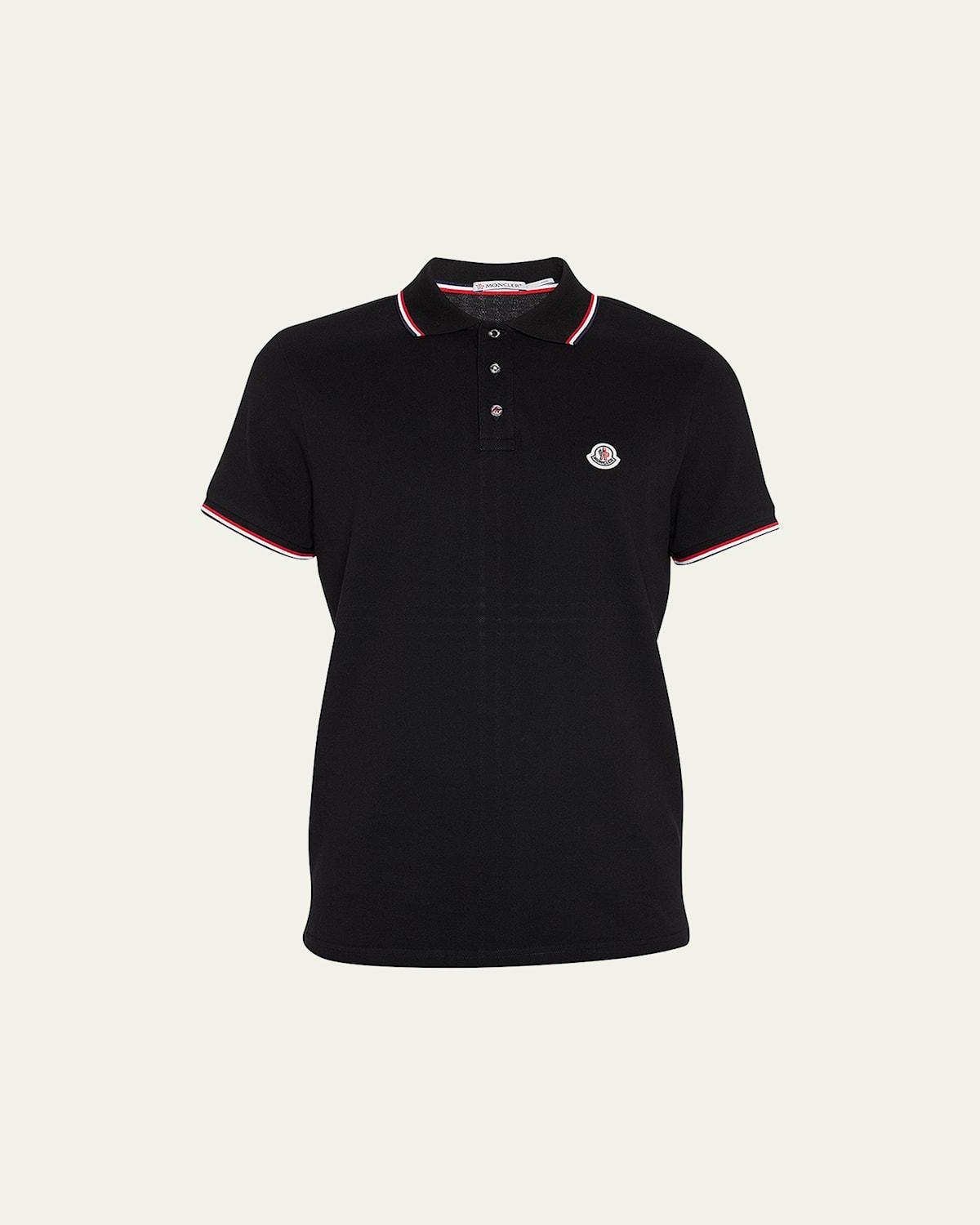 Mens Classic Tipped Polo Shirt Product Image