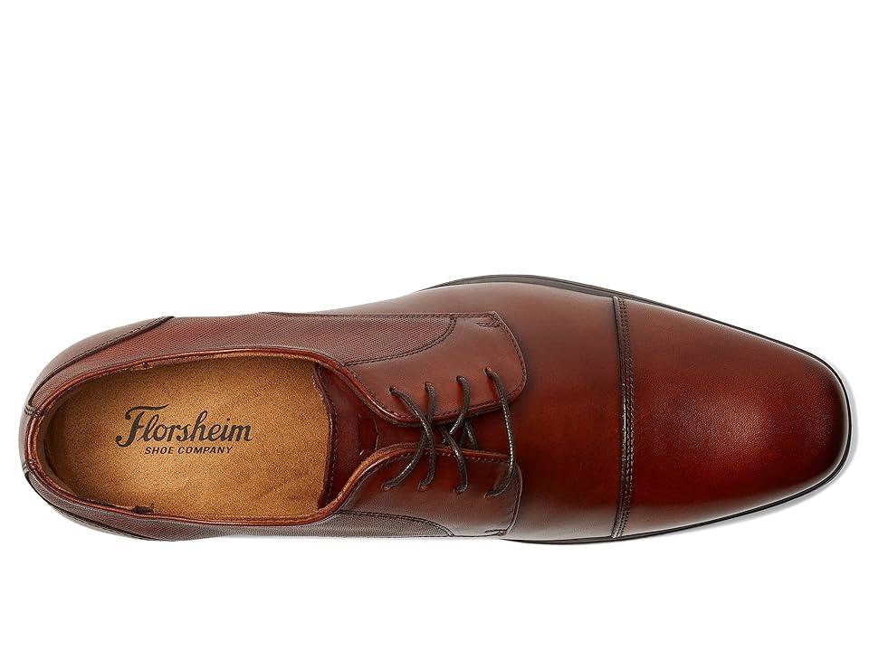 Florsheim Jackson Cap Toe Oxford (Cognac) Men's Shoes Product Image