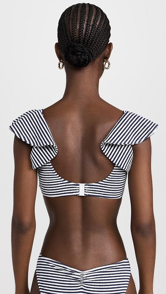 Tanya Taylor Orelia Bikini Top | Shopbop Product Image