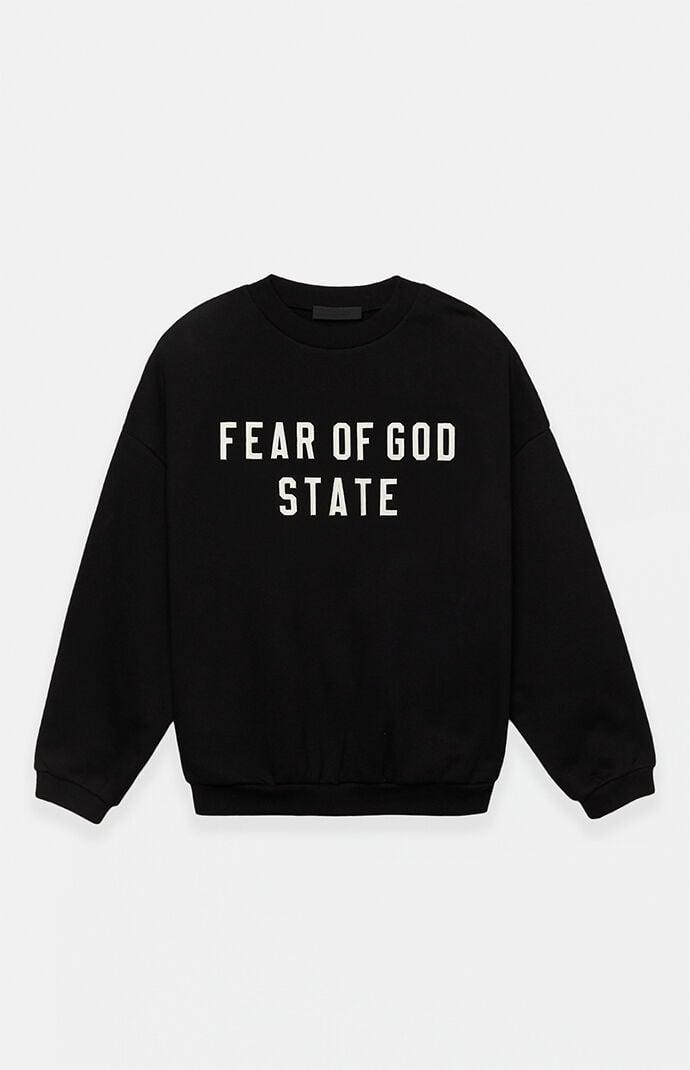 Fear of God Essentials Men's Heavy Crew Neck Sweatshirt - Product Image