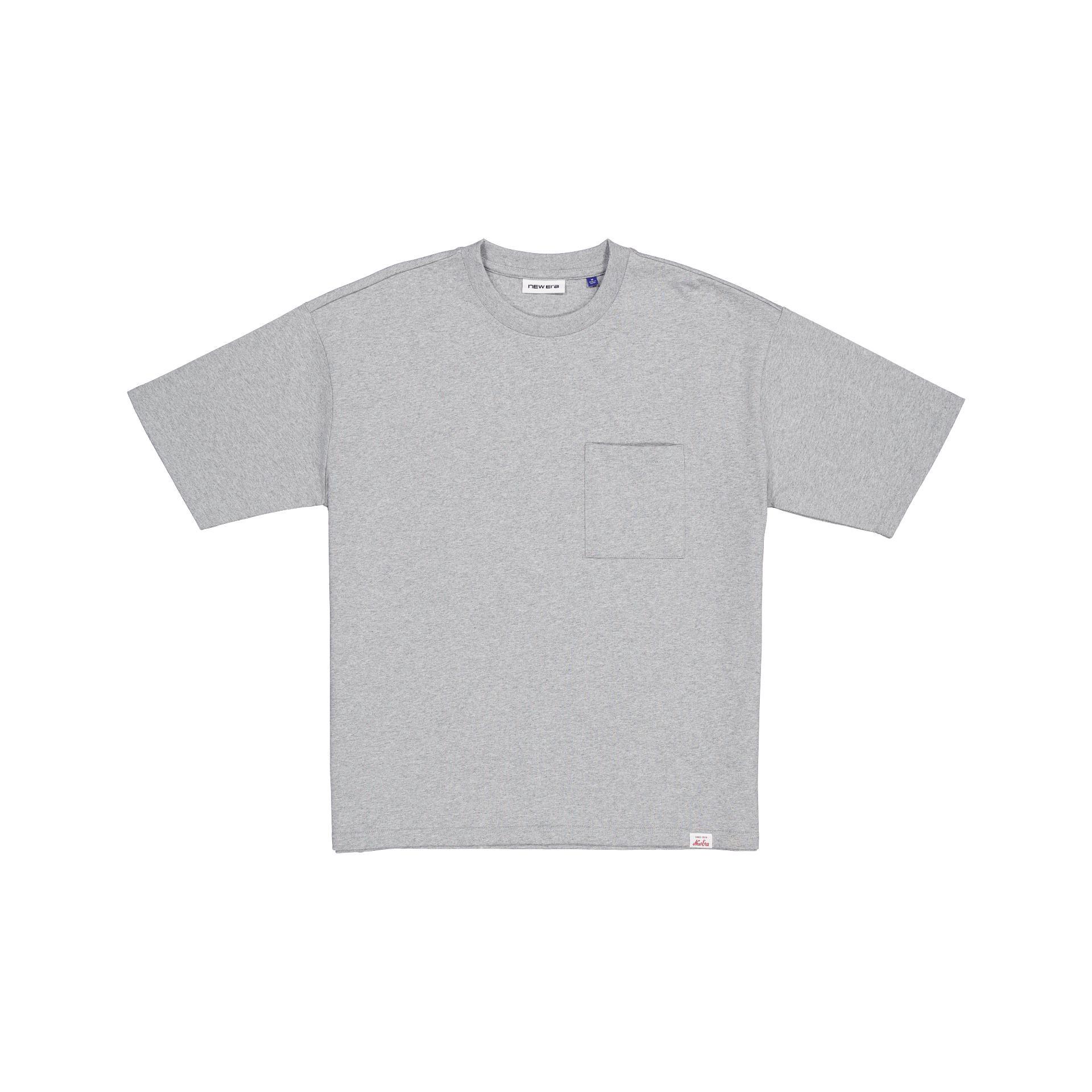 Brand New Era Aurora Heather Gray Pocket T-Shirt Male Product Image