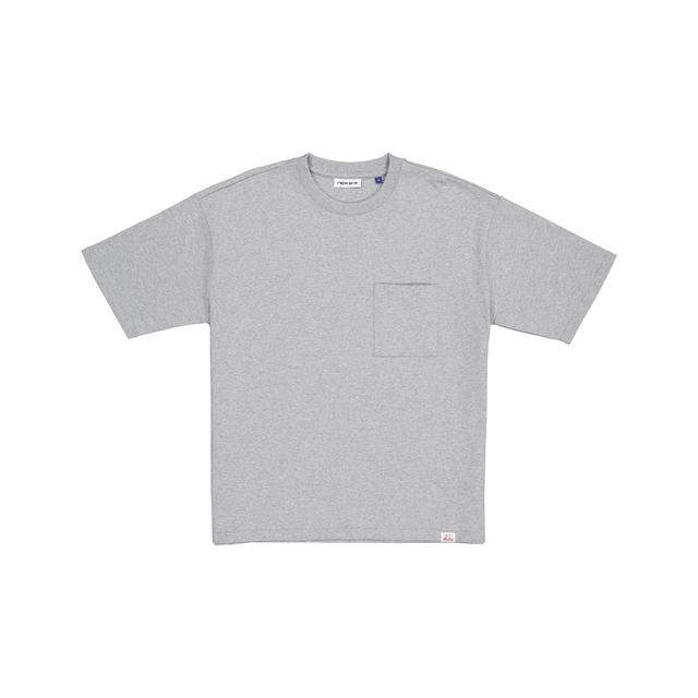 Brand New Era Aurora Heather Gray Pocket T-Shirt Male Product Image