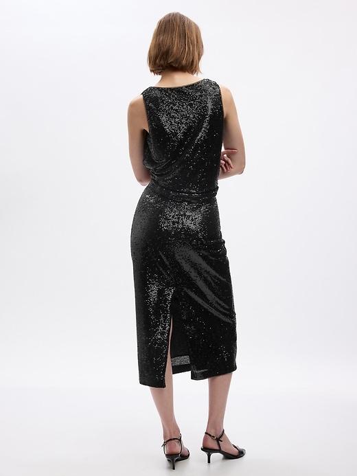 Sequin Midi Pencil Skirt product image