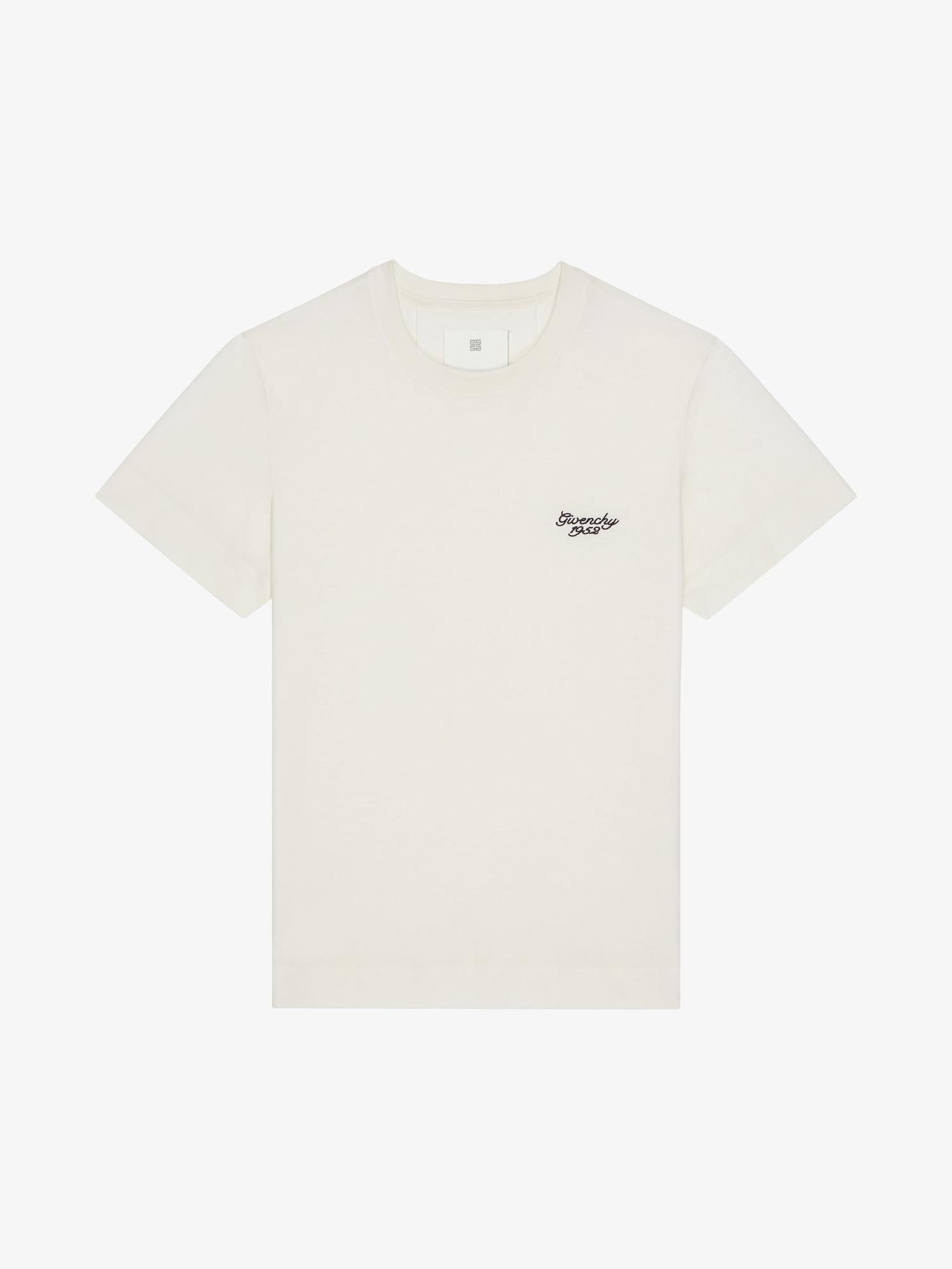 GIVENCHY 1952 slim fit t-shirt in cotton Product Image