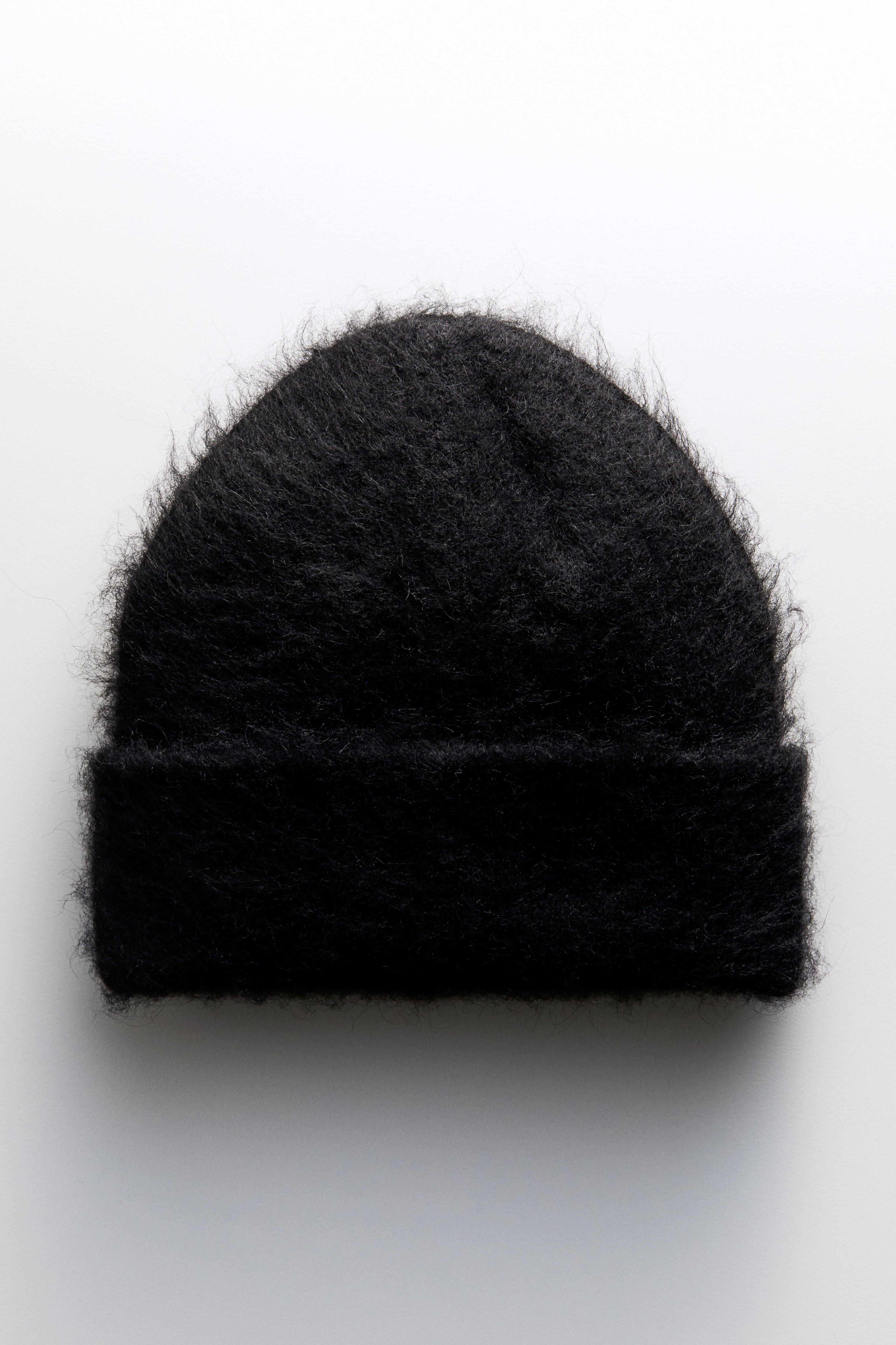 Fuzzy Wool-Blend Beanie Product Image