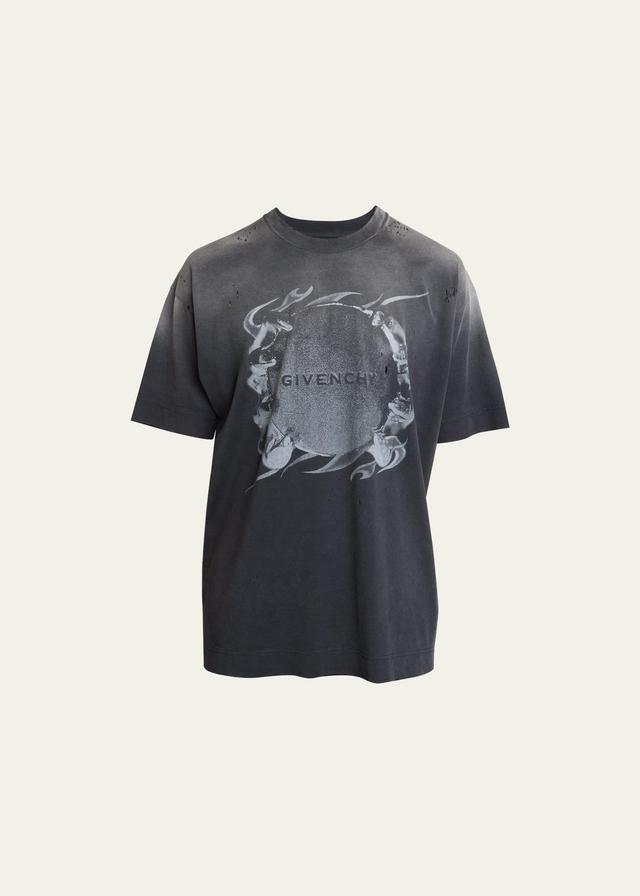 Givenchy Casual Fit Cotton Graphic T-Shirt Product Image