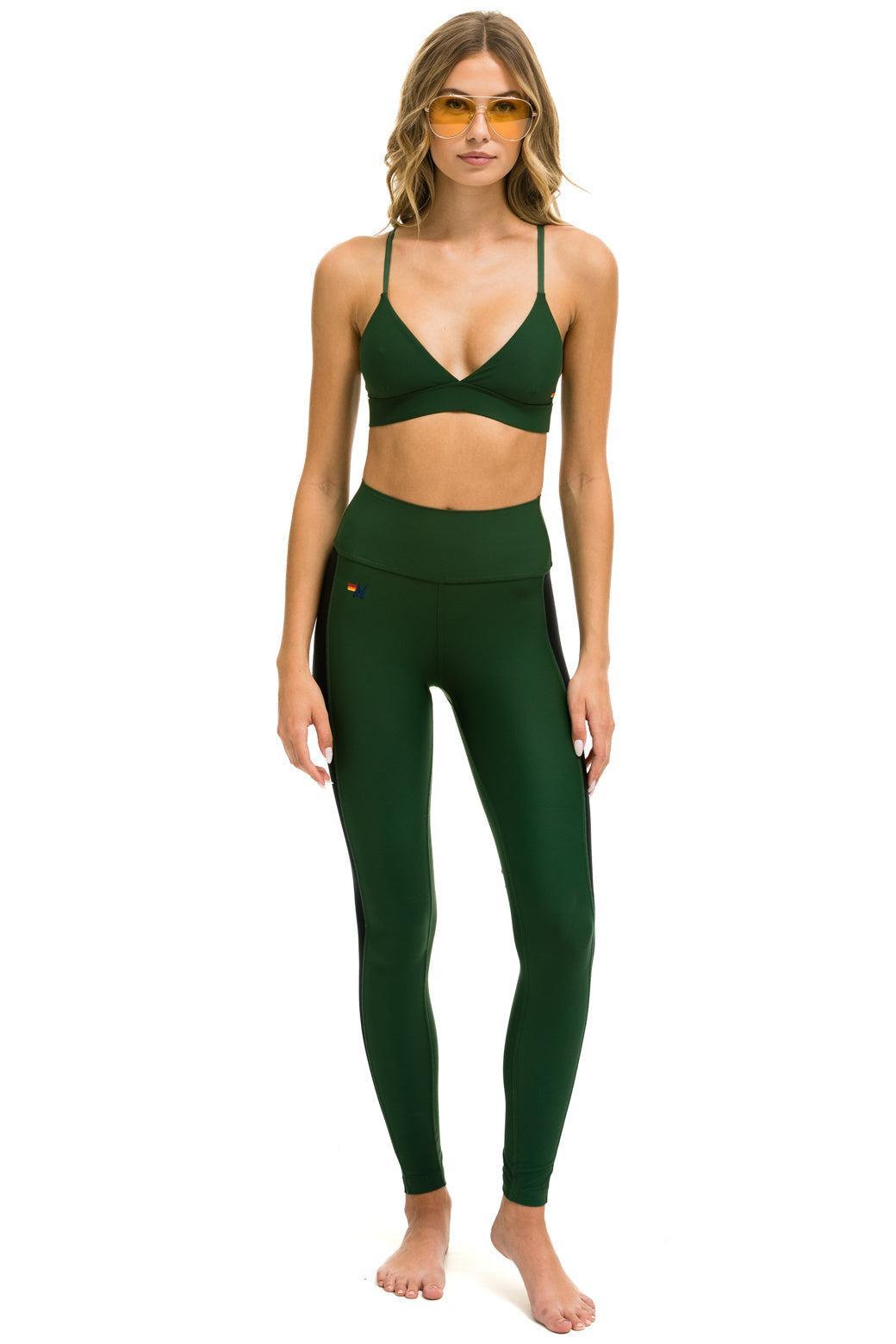 FULL LENGTH HI-RISE SPEED LEGGINGS - FOREST Female Product Image