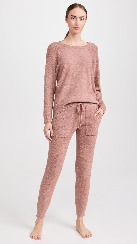 Barefoot Dreams CozyChic Lite Rib Blocked Pullover | Shopbop Product Image