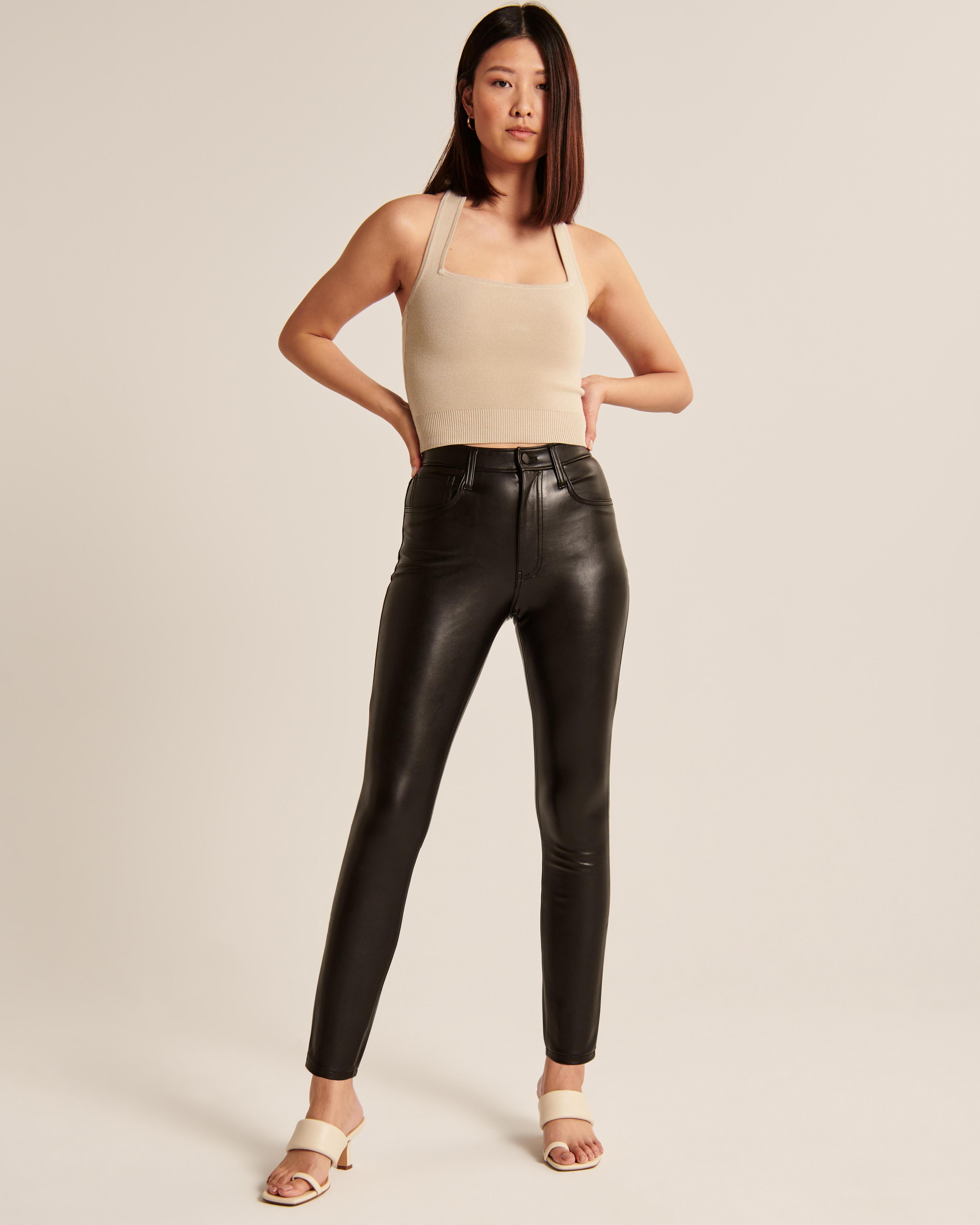 Vegan Leather Skinny Pant product image