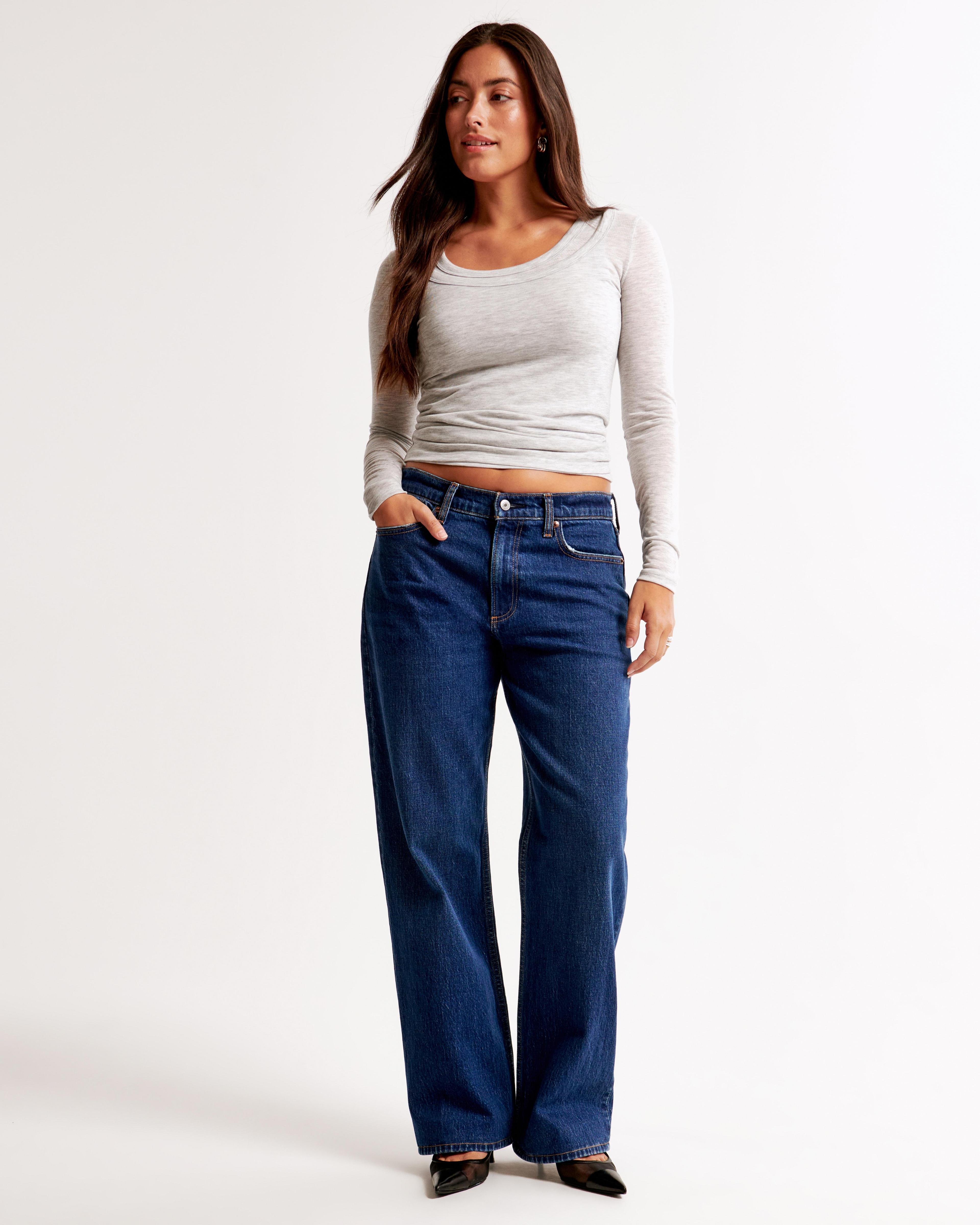 Curve Love Low Rise Baggy Jean product image