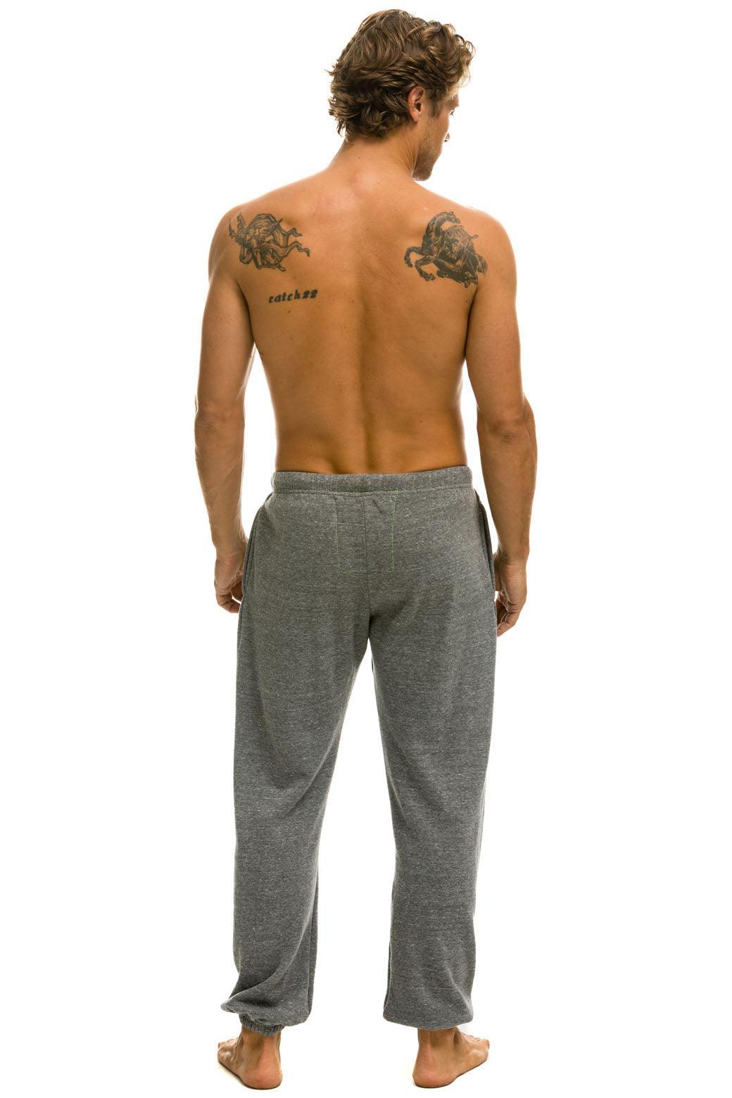 LOGO SWEATPANTS - HEATHER GREY Male Product Image