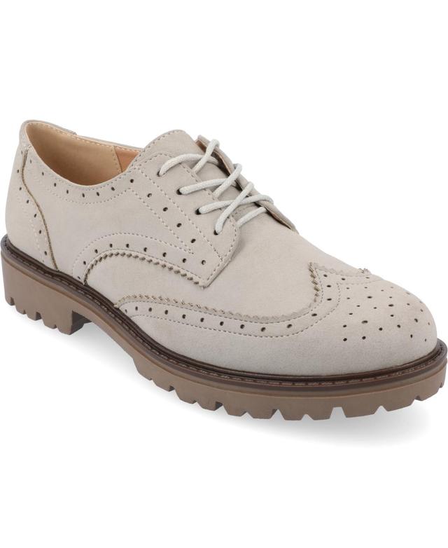 Journee Collection Claudiya Tru Comfort Foam Womens Oxford Shoes Product Image