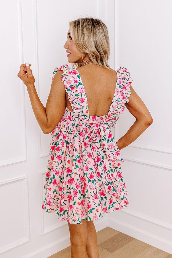 Rosewood Romance Floral Mini Dress Product Image