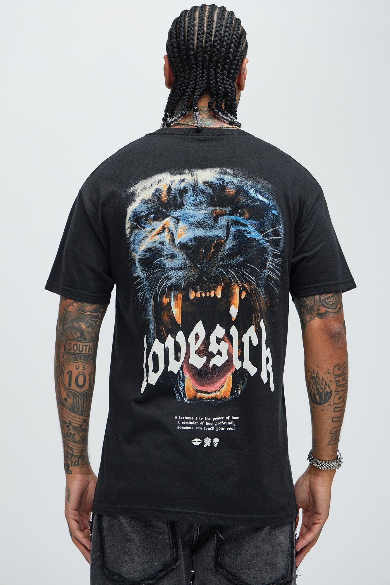 Lovesick Soul Short Sleeve Tee - Black Product Image