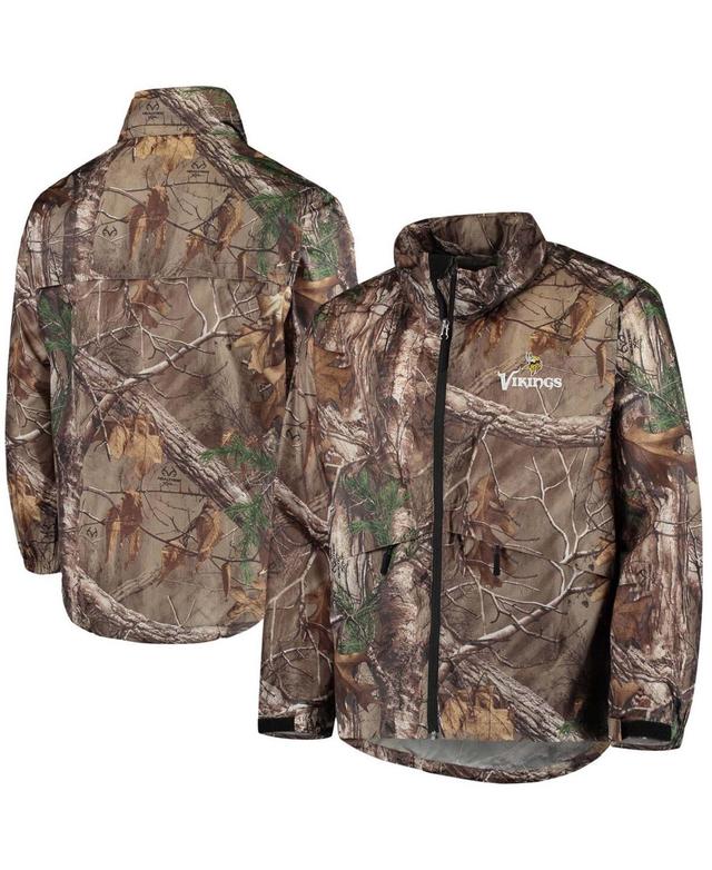 Mens Realtree Camo Pittsburgh Steelers Sportsman Waterproof Packable Full-Zip Jacket Product Image