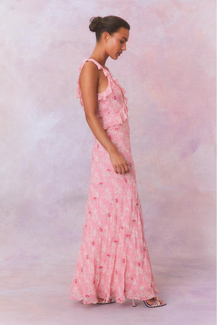 Orcene Floral Maxi Dress Product Image