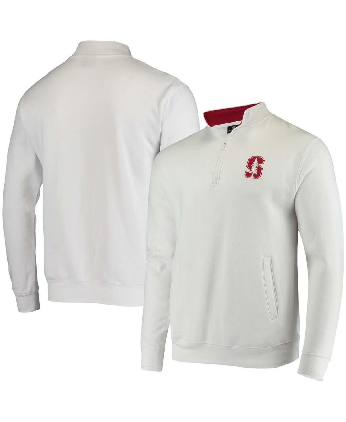 Mens Colosseum Stanford Cardinal Tortugas Logo Quarter-Zip Jacket Product Image