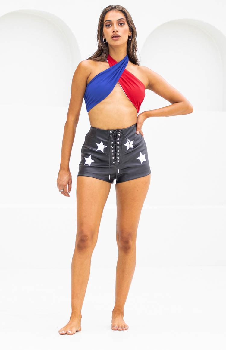 9.0 Swim Miss America Top Red Product Image