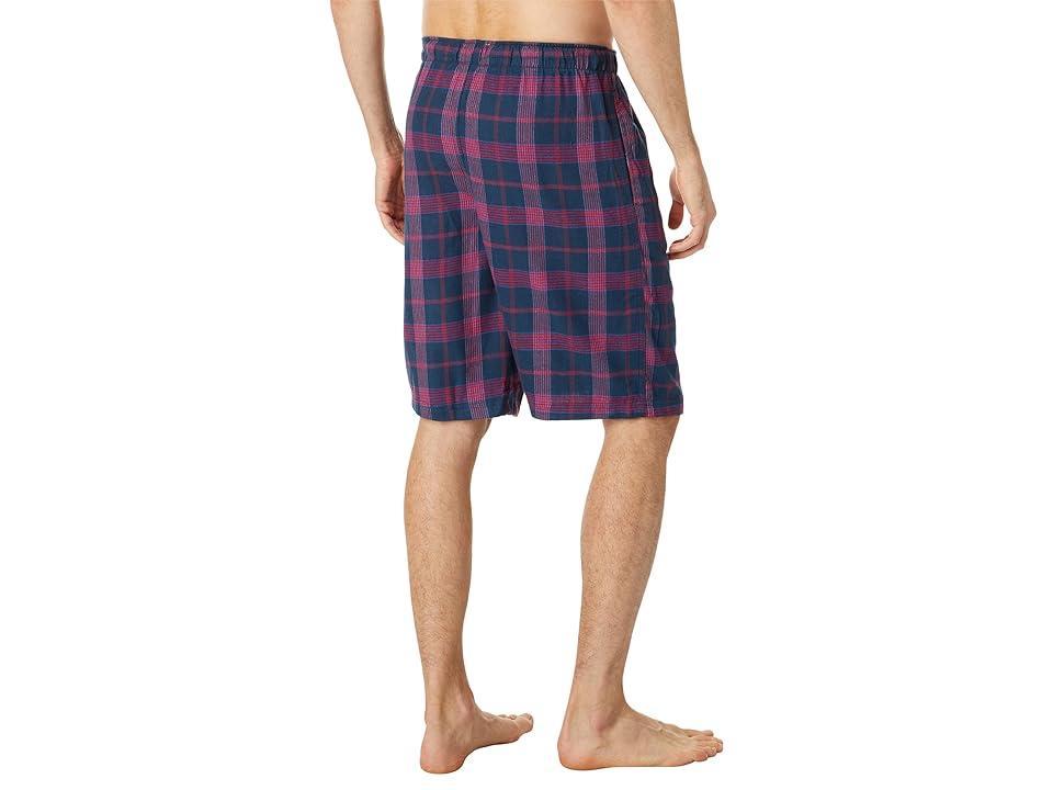 Tommy Bahama Flannel Jams (Navy Plaid) Men's Pajama Product Image