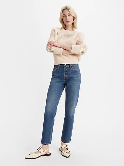 501® Original Fit Cropped Lightweight Women's Jeans product image