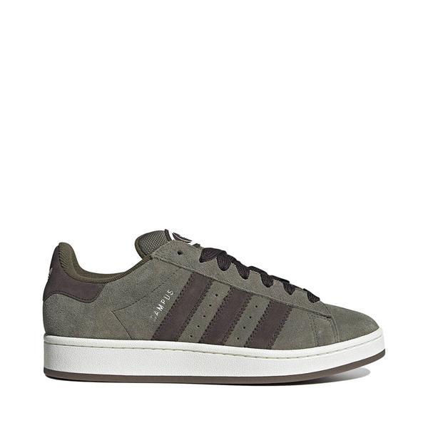 Mens adidas Campus '00s Athletic Shoe Strata / Dark Brown / White Product Image