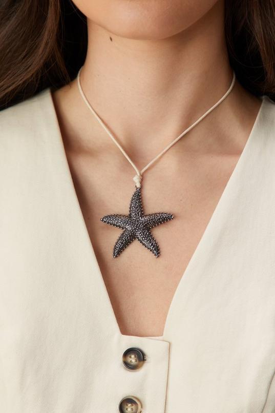 Starfish Rope Necklace Product Image