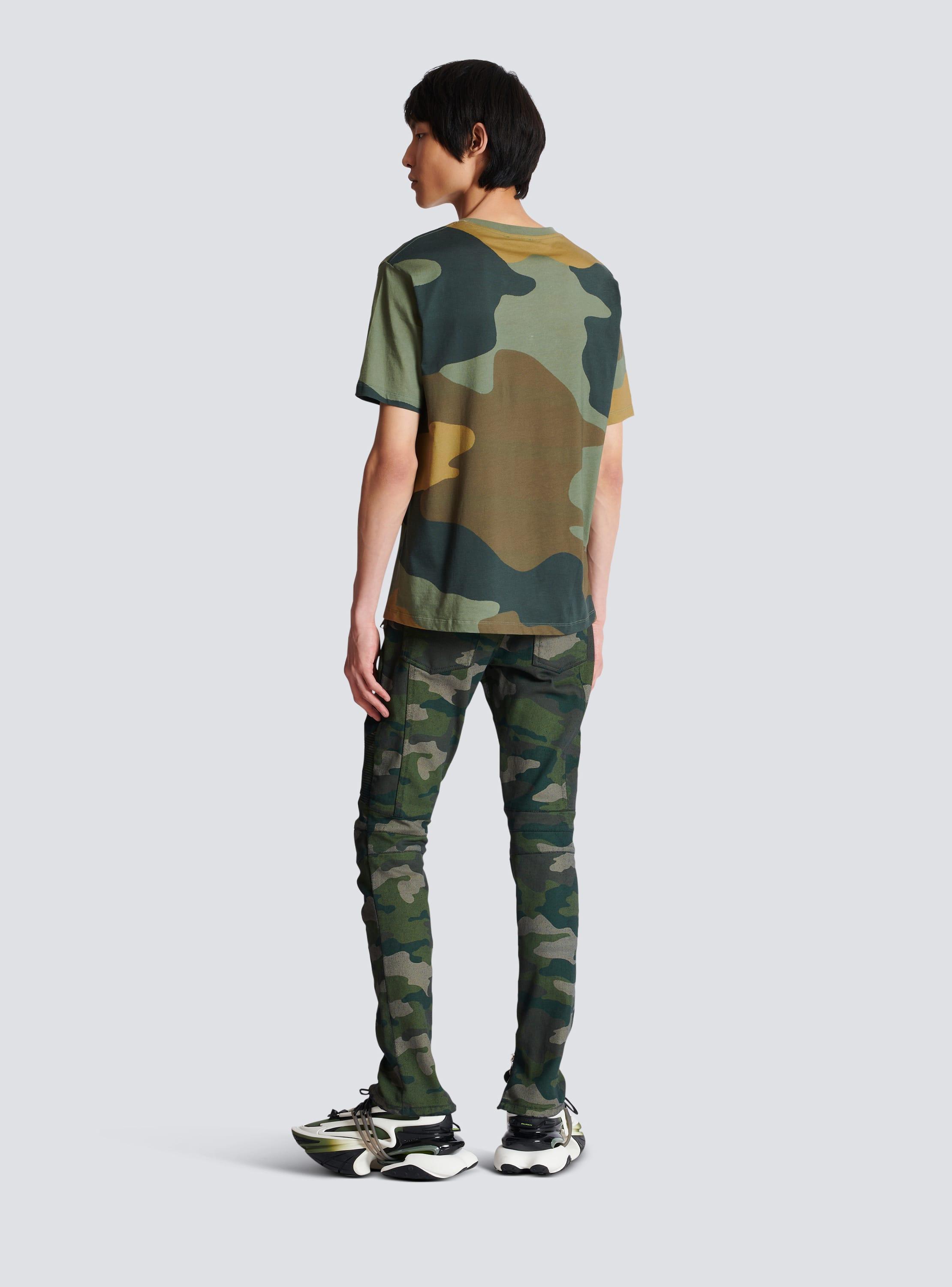 Camouflage Vintage Balmain T-shirt Product Image