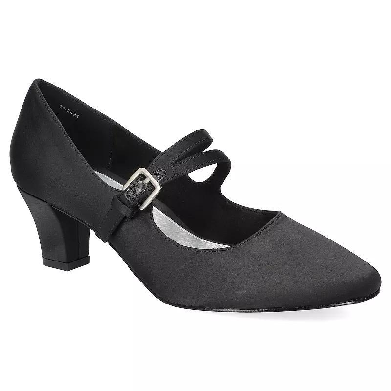 Womens Meryl by Easy Street Asymmetrical Mary Jane Pumps Product Image