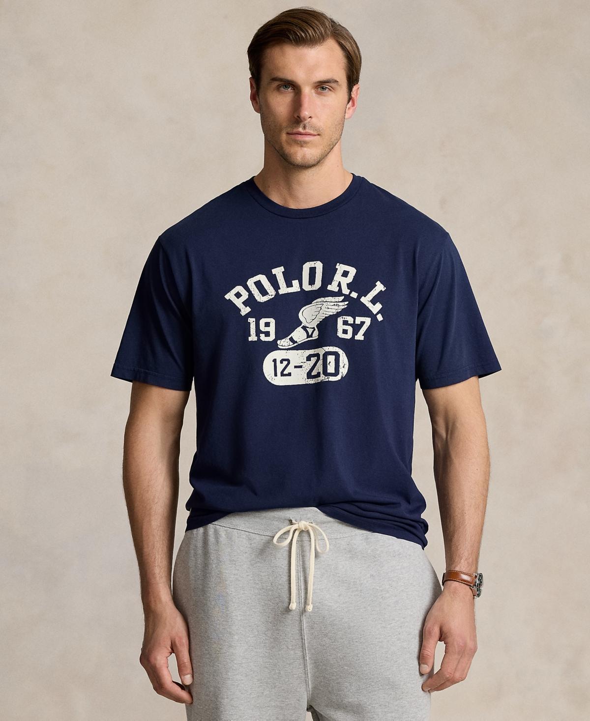 Polo Ralph Lauren Mens Big & Tall Jersey Graphic T-Shirt Product Image