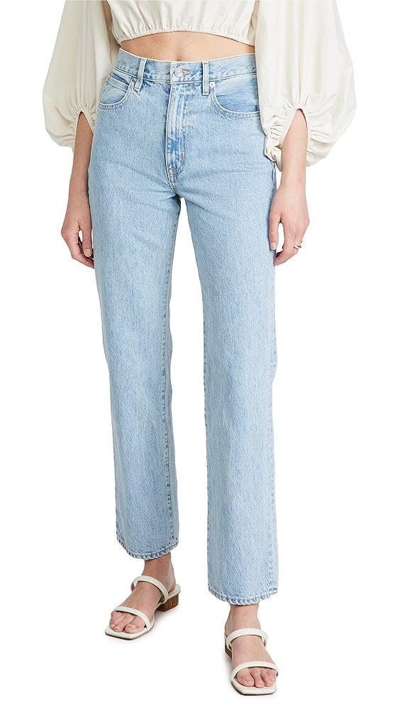 SLVRLAKE London High Rise Straight Jeans | Shopbop Product Image