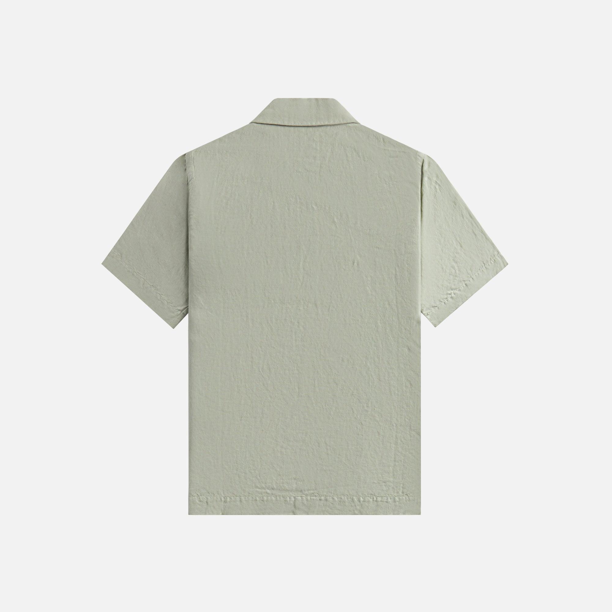 Maharishi Hemp Collar Shirt - Sage Male Product Image