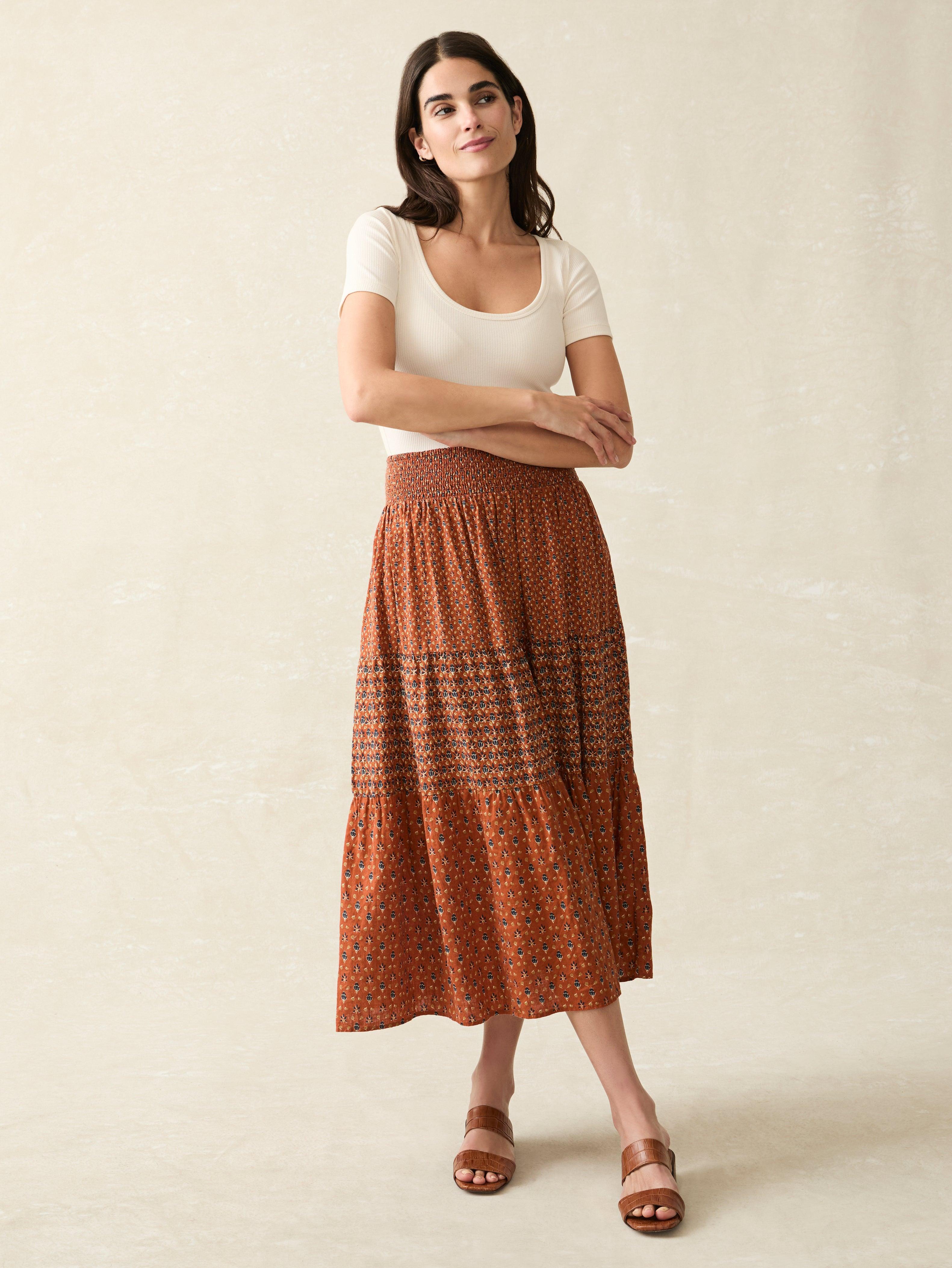 Woodstock Skirt - Chestnut Blossom Female Product Image