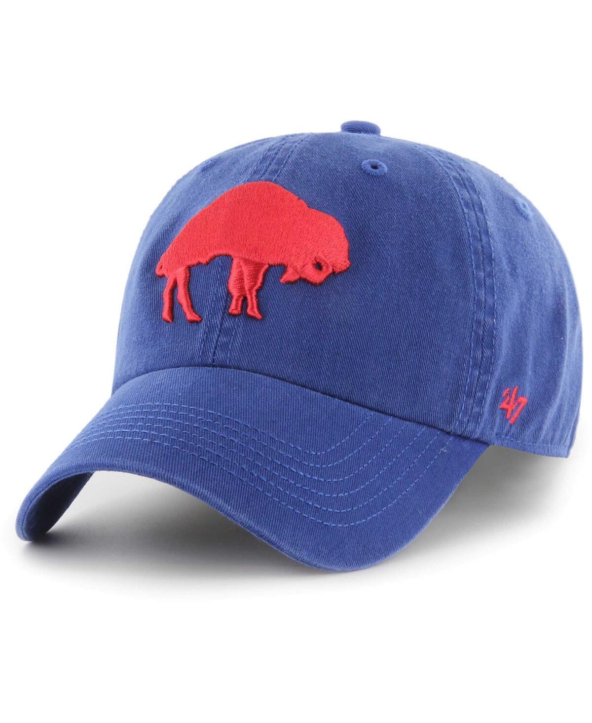 Mens 47 Brand Royal Distressed Buffalo Bills Gridiron Classics Franchise Legacy Fitted Hat Product Image