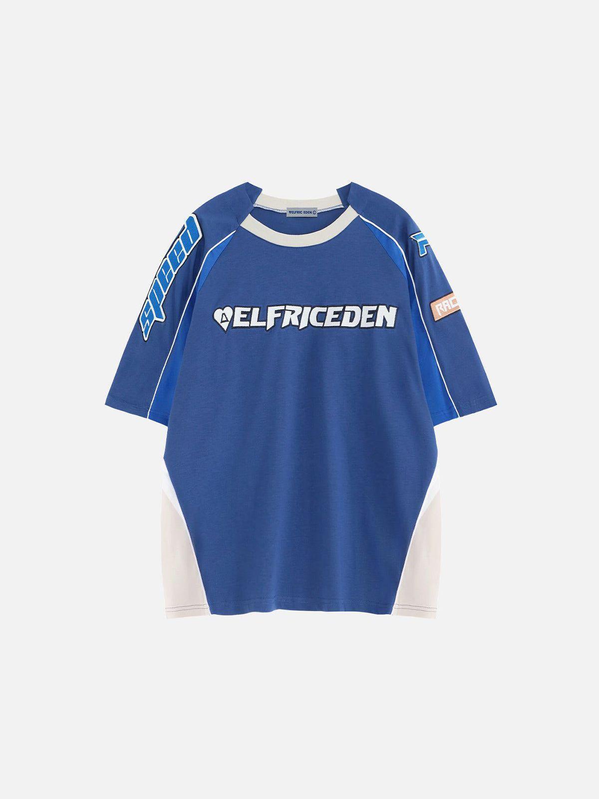 Aelfric Eden Embroidery Racing Tee Product Image