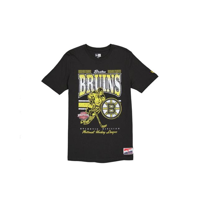 Boston Bruins Throwback Distress T-Shirt Male Product Image