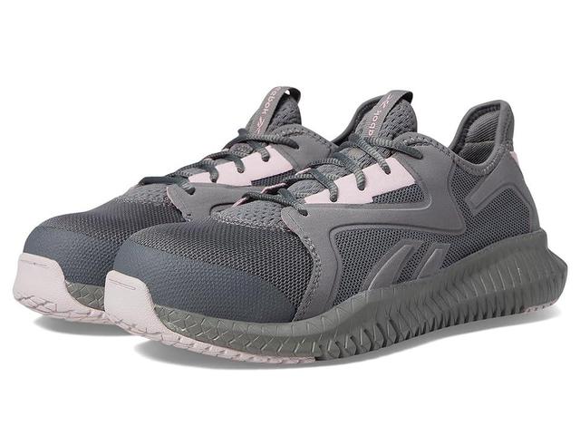 Reebok Work Flexagon 3.0 Work EH (Grey/Pink) Women's Shoes Product Image