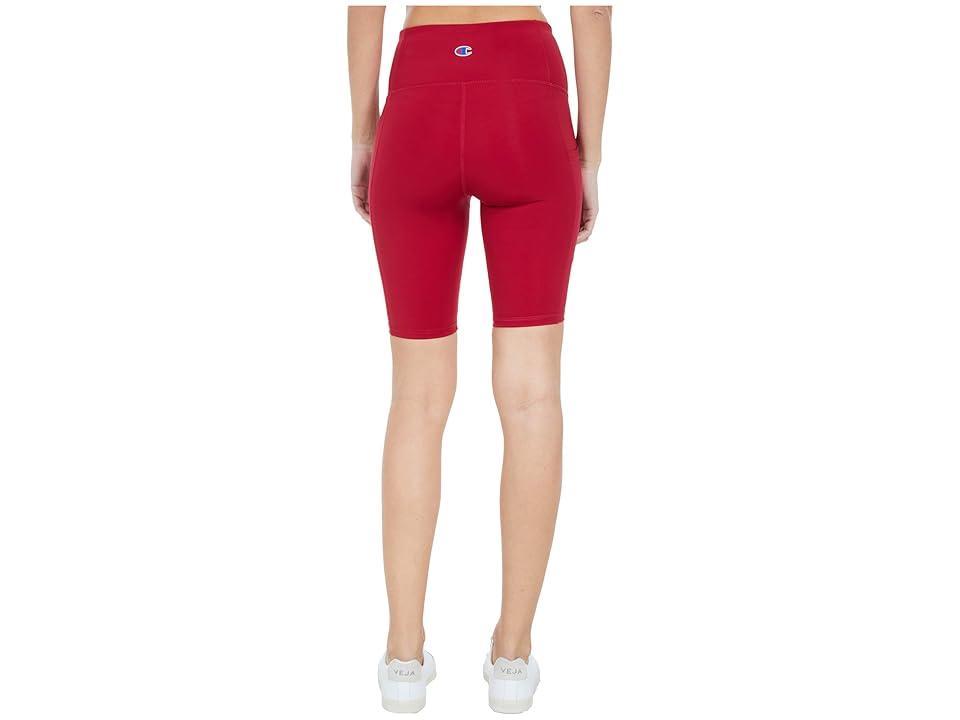 Champion Sport Bike Shorts (Cranberry /Deep Raspberry) Women's Clothing Product Image