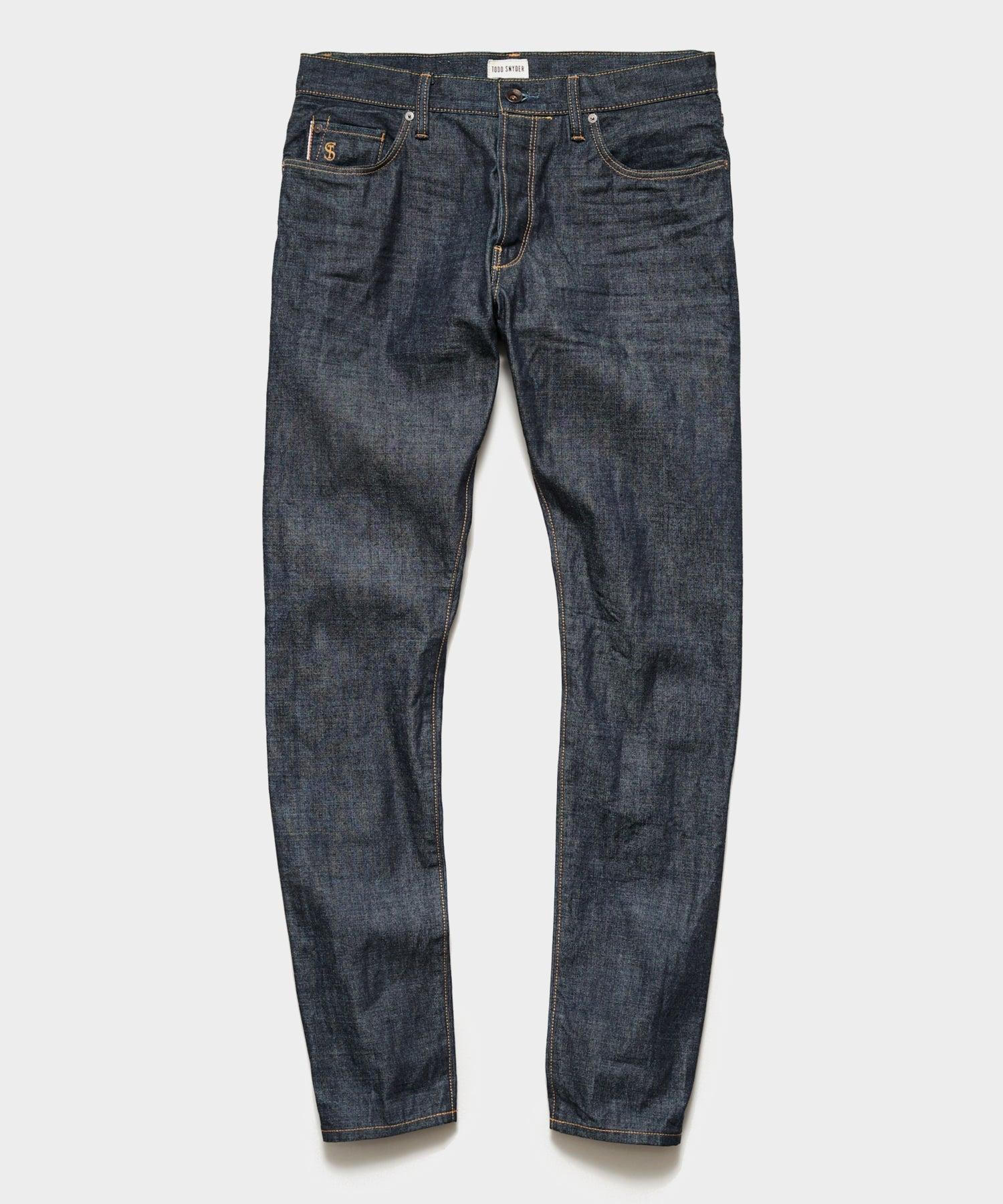 Slim Lightweight Japanese Selvedge Jean in Indigo Product Image