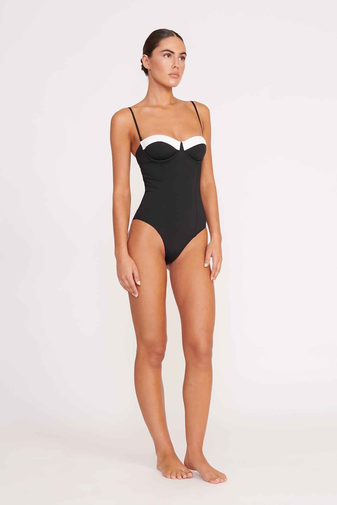 MAEVE ONE PIECE | BLACK WHITE Product Image